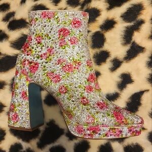 Betsey Johnson Studded Boots